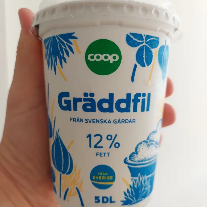 Coops gräddfil i 5 dl förpackning