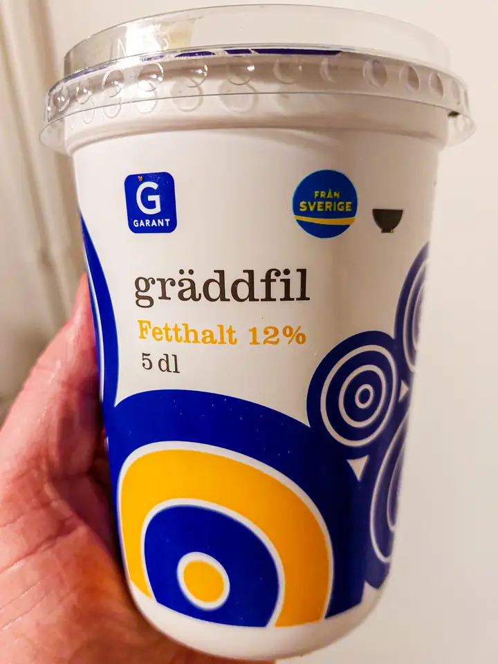 Garants gräddfil i 5 dl förpackning